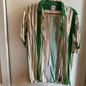 Zara short sleeved shirt
